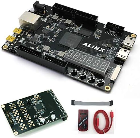 ALINX Marka XILINX A7 FPGA Geliştirme Kurulu Artix-7 XC7A35T Ethernent HDMI PFC (FPGA Kurulu ile AD Modülü)