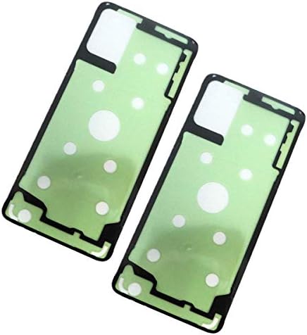 FaınWan 2 adet Ön-Cut Arka Pil Kapı Kapak Yapıştırıcı Tutkal Bant Sticker Değiştirme Samsung Galaxy A51 5G A515 SM-A515U ile