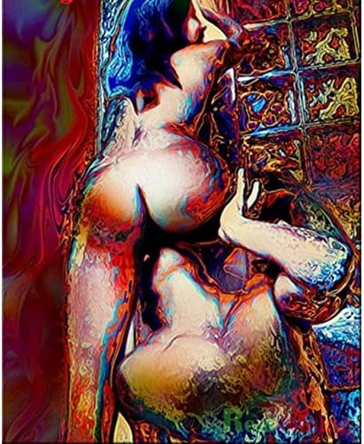 KKMMZZ Erkek ve Kadın Seks Çift 5D DIY Yuvarlak Elmas Boyama Mozaik Nakış Sanat Mozaik Çapraz Dikiş Ev Dekorasyon Tatil Hediyeler-15.