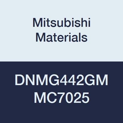 Mitsubishi Malzemeleri DNMG442GM MC7025 DNMG Karbür DN Tipi Delikli Negatif Tornalama Ucu, Kaplamalı, Eşkenar Dörtgen 55°, Sınıf