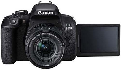 EF-S 18-55mm Lensli Canon EOS 800D / T7i DSLR Fotoğraf Makinesi-Ultimate Paket İçeriği: Çift Extreme 64GB (128GB) SD, LED ışık