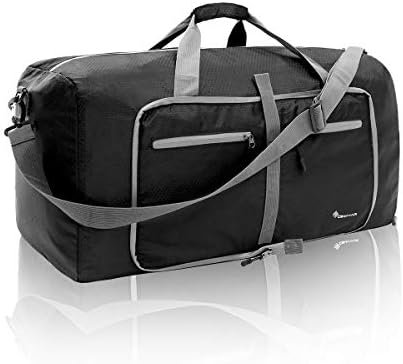 Spor çantası 65L Packable spor çantası Ayakkabı Bölmesi ile Unisex Seyahat Çantaları Suya Dayanıklı spor çantaları
