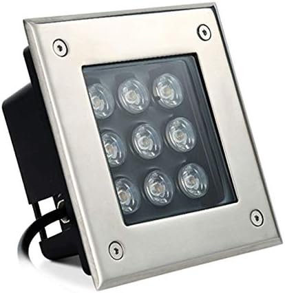 ASPZQ İyi ışık Su geçirmez IP67 Kare LED Spot Adımlar, Alışveriş merkezleri, avlular, Yollar, Meydanlar (7 Renk) için kullanılır