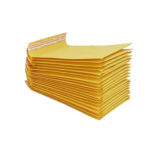 SUDEG Kraft Kabarcık Postaları Yastıklı Zarflar, 100'lü Paket, Kendinden Sızdırmazlık Toplu Kabarcık Zarfları Posta Nakliye Zarfları,