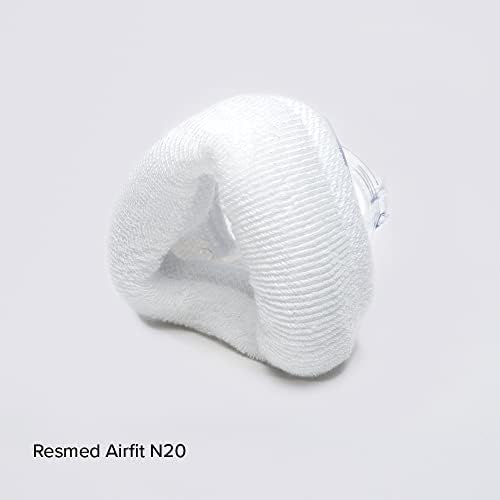 Snugz Burun Maskesi Gömlekleri: Makinede Yıkanabilir, Tek Beden Uyan En Burun CPAP Maskesi Gömlekleri, 2'li Paket 90 Gün Sürer