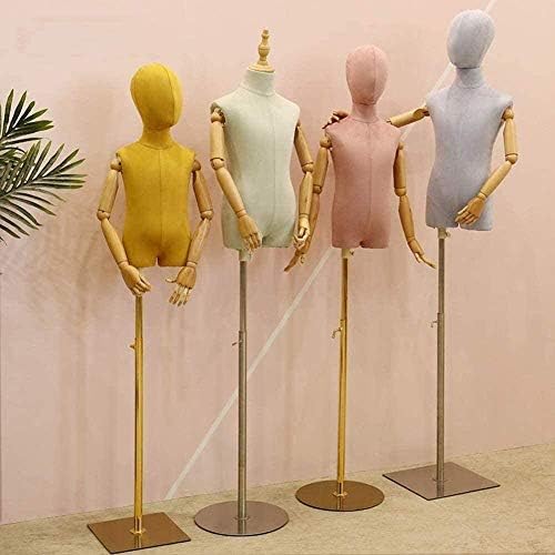 KANULAN MannequinsChild Manken Terziler Kukla Ahşap Kol Ayarlanabilir Giyim Ekran Standı için Profesyonel Terziler Kukla Manken