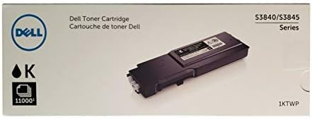 S3840cdn, S3845cdn Lazer Yazıcılar için Dell 1KTWP Yüksek Verimli Siyah Toner Kartuşu