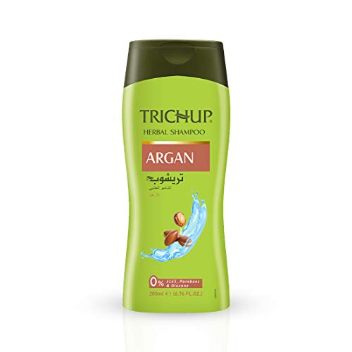 Yumuşak, Parlak ve Kabarık Saçlar için Trichup Argan Bitkisel Saç Bakım Seti-Şampuan, Saç Kremi ve Krem