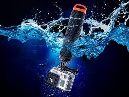 Su geçirmez Yüzer El Kavrama GoPro Hero ile Uyumlu 10 9 8 7 6 5 4 3 3+ 2 1 Oturumu Siyah Gümüş Kamera Handler & Kolu Montaj Aksesuarları