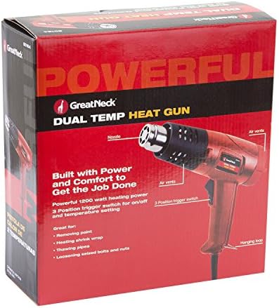 GreatNeck 80164 çift sıcaklık ısı tabancası