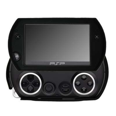 Sony PSP Go için Premium Siyah Silikon Jel Cilt Yumuşak Kapak Kılıf [Aksesuar İhracat Ambalajı]