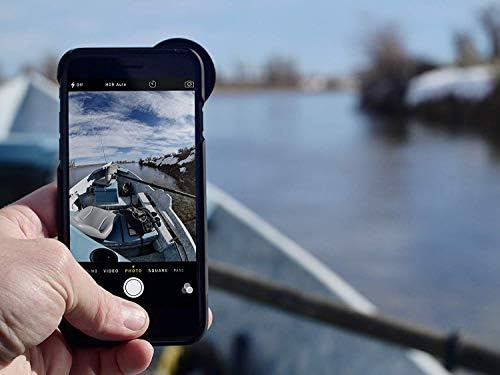 Ölüm Lens iPhone 8 Plus Balıkgözü 200 Derece Profesyonel Fotoğraf HD-Kaykay, Snowboard, Kayak ve Seyahat için mükemmel