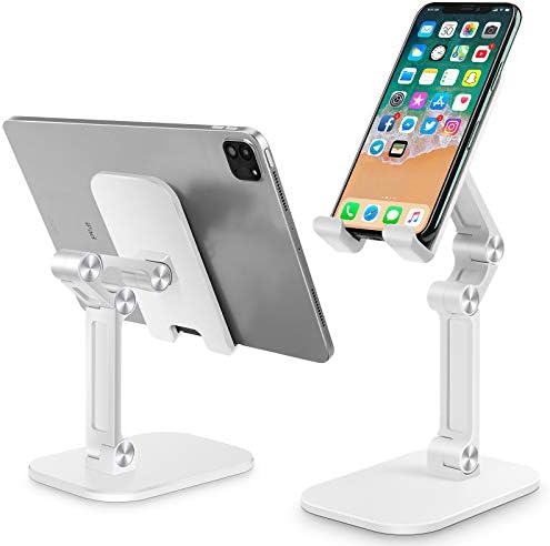 B-Land Danışma Telefon Tutucu, Açı Yüksekliği Ayarlanabilir Cep Telefonu Standı, Evrensel Masaüstü Telefon Standı Tablet Standı