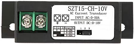 Fdıt AC Akım Dönüştürücü, AC Akım Verici DC 0-10 V, Kurulumu ve Kullanımı kolay Düz Yapı Tasarımı Okul Ev Laboratuvar Lisansüstü